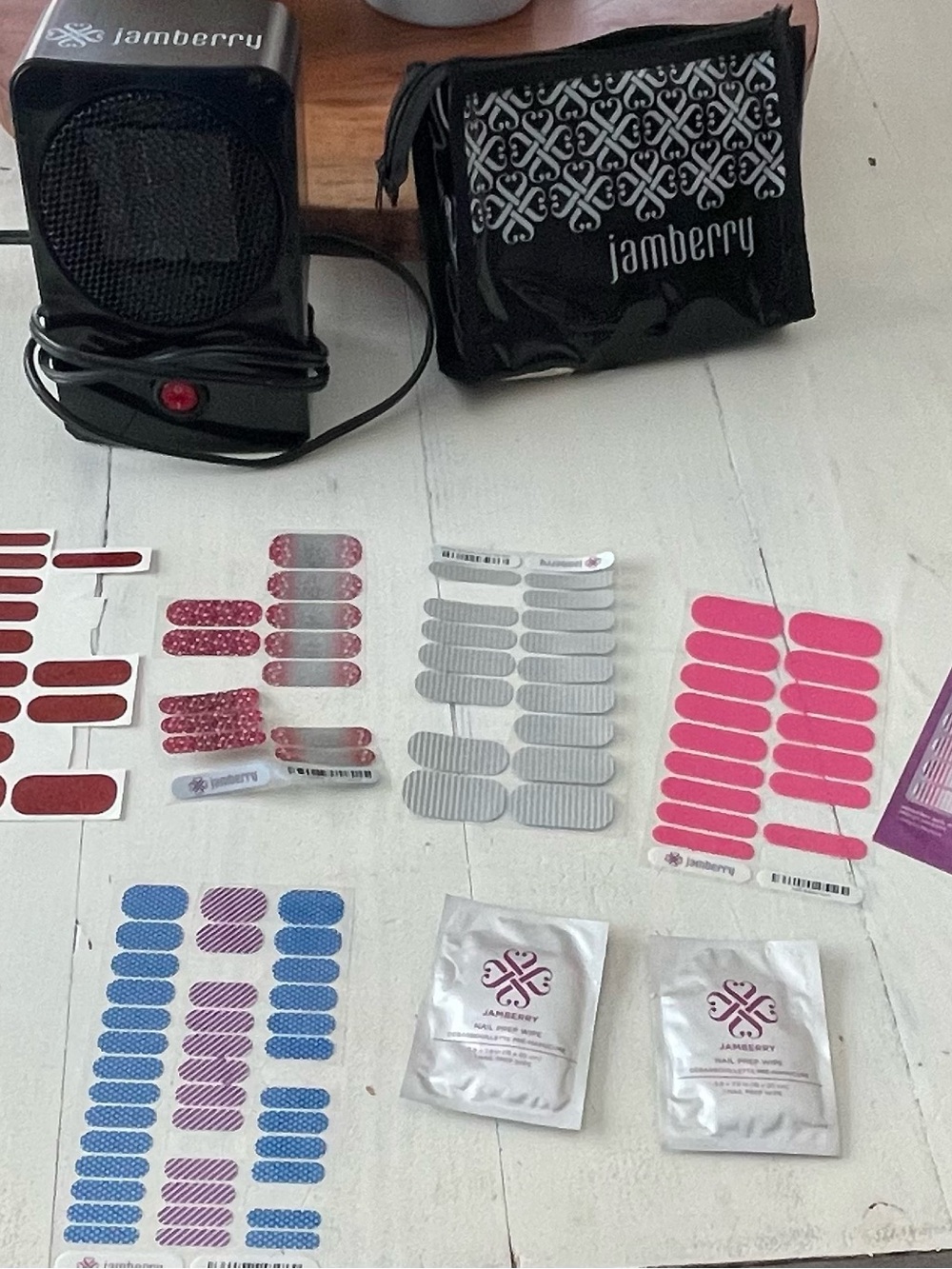Complete Jamberry DIY nail wrap application starter lot!